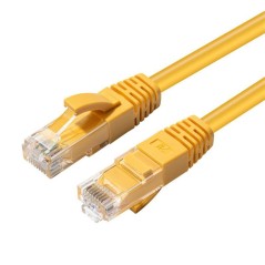 MicroConnect UUTP CAT6 15M Yellow LSZH - High-Performance Ethernet Cable UTP6015Y